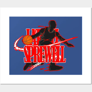 Latrell Sprewell Posters and Art